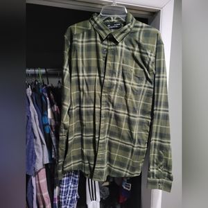 Under armour plaid shirt